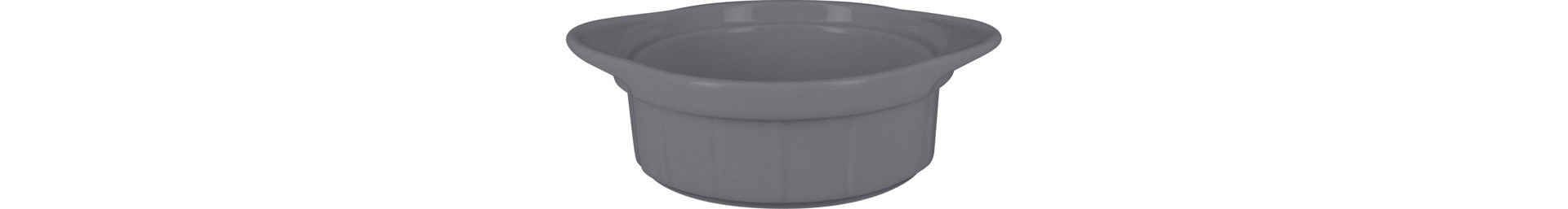 Auflaufform gerillt 110 mm / 0,30 l stone