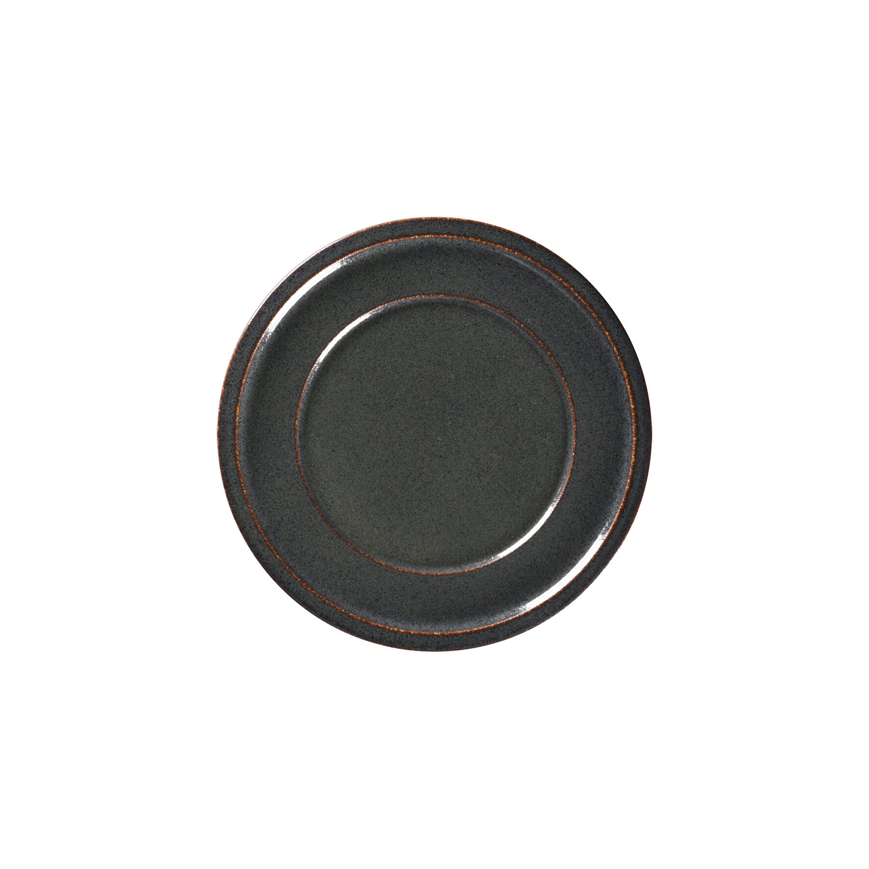 Teller flach mit Rand 202 mm caldera green Ease Caldera Green