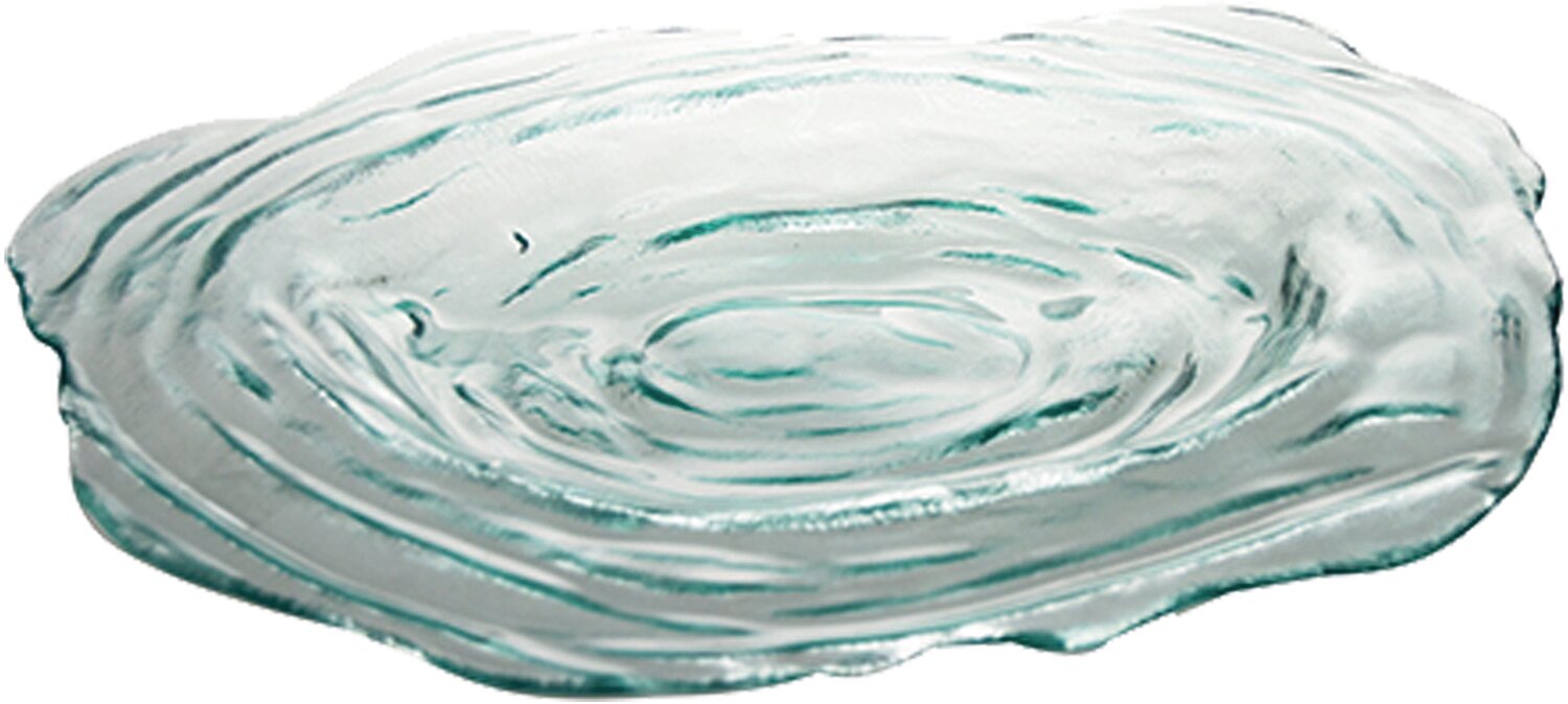 Glasplatte 460 x 460 x 40 mm Tornado