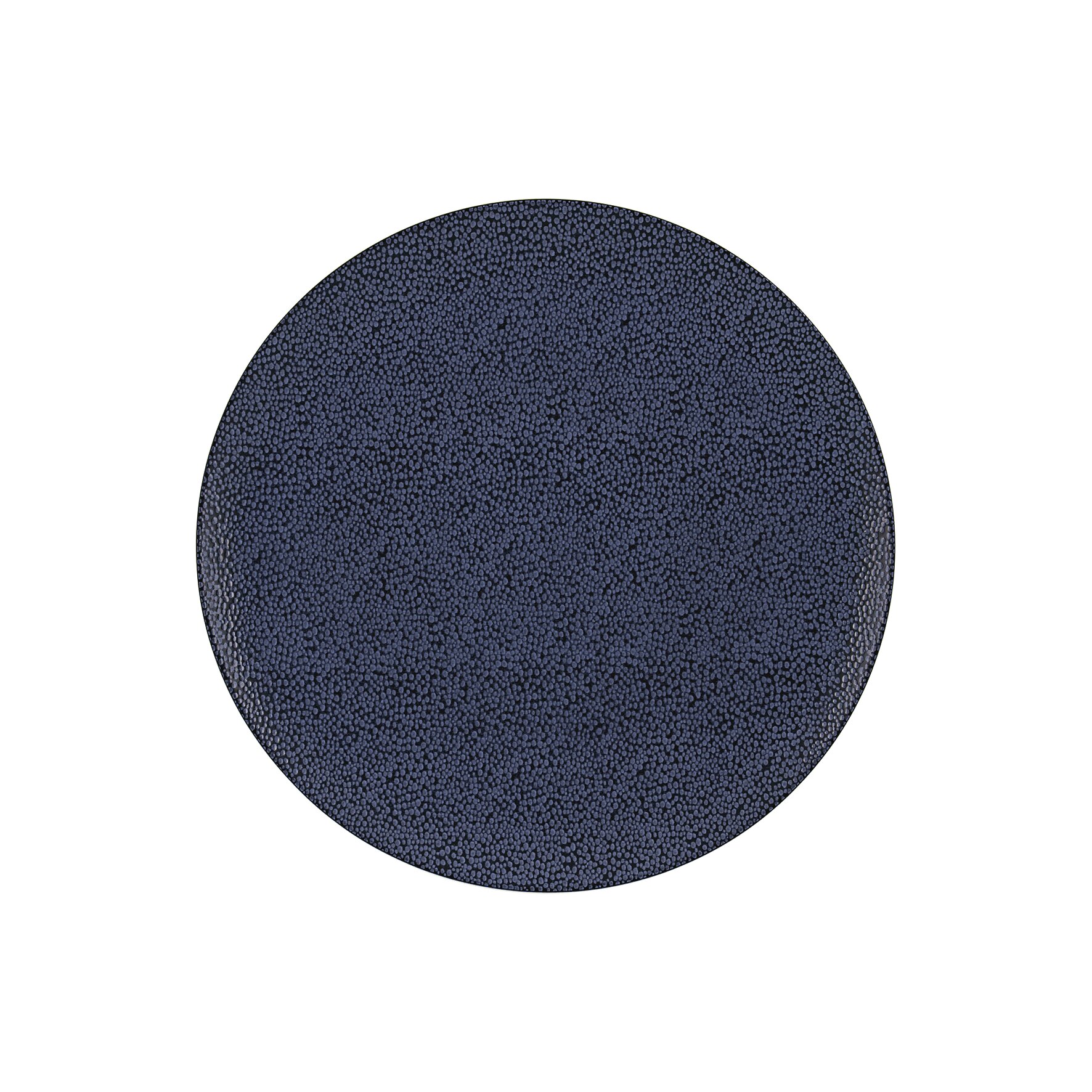 Coupteller flach rund 270 mm dark