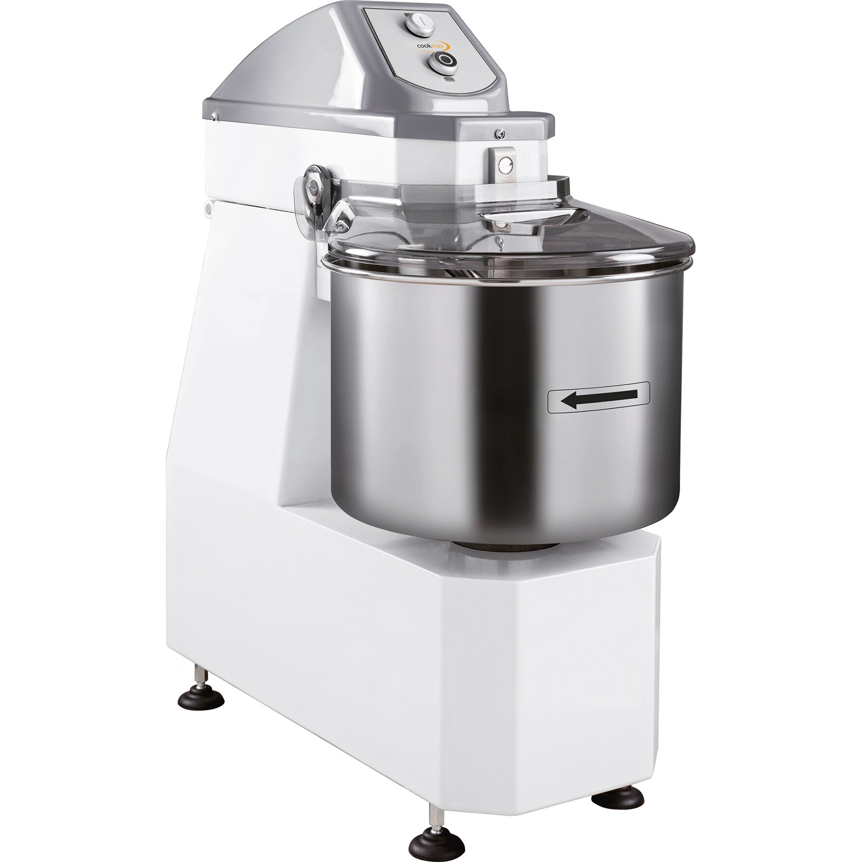 Teigkneter für 12 kg / 16 l 632 x 320 x 750 mm