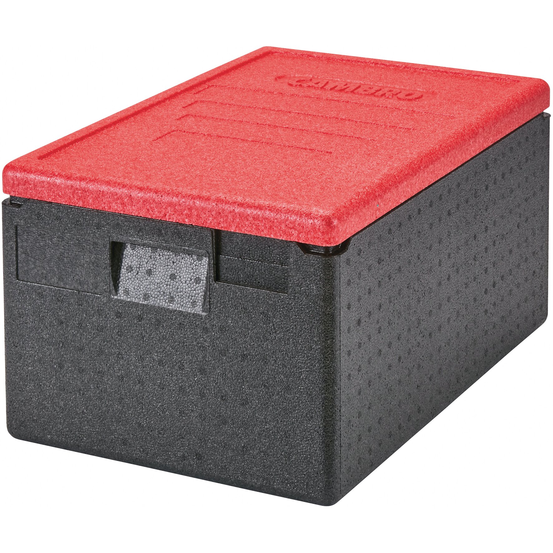 Wärmebox Cam GoBox EPP 46,00 l für GN 1/1 - 200 mm, Deckel Cambro-Rot