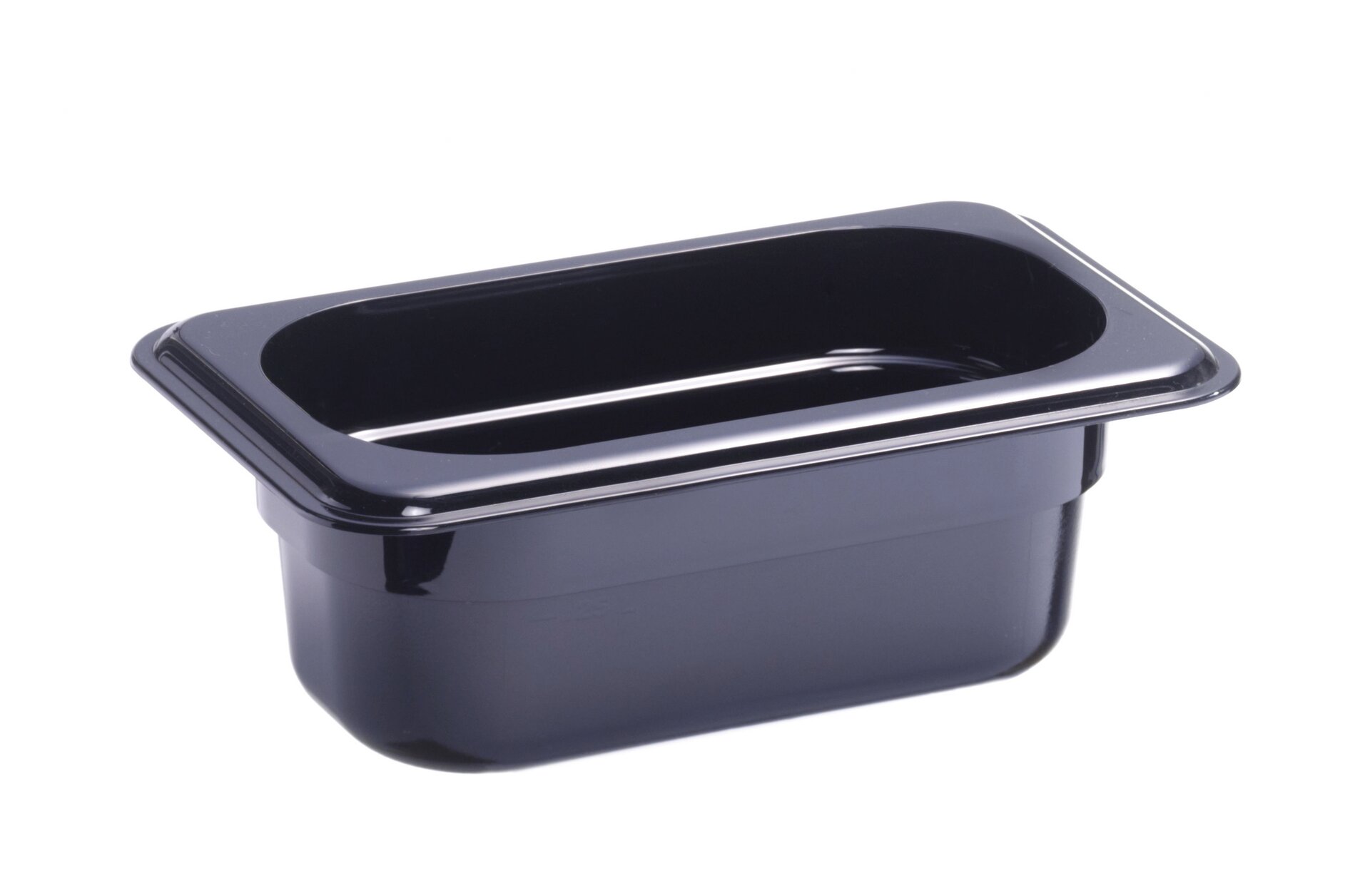 GN-Behälter GN 1/9 176 x 108 x 50 mm Polycarbonat schwarz