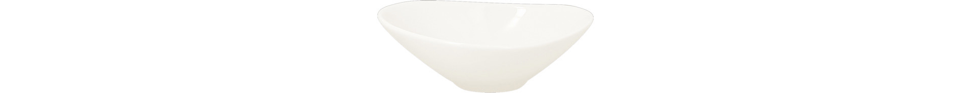 Schale shaped 100 x 75 mm / 0,06 l plain-white