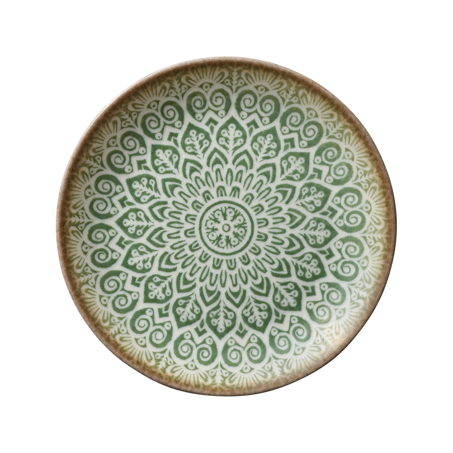 Coupteller flach rund 210 mm jade Soulmate