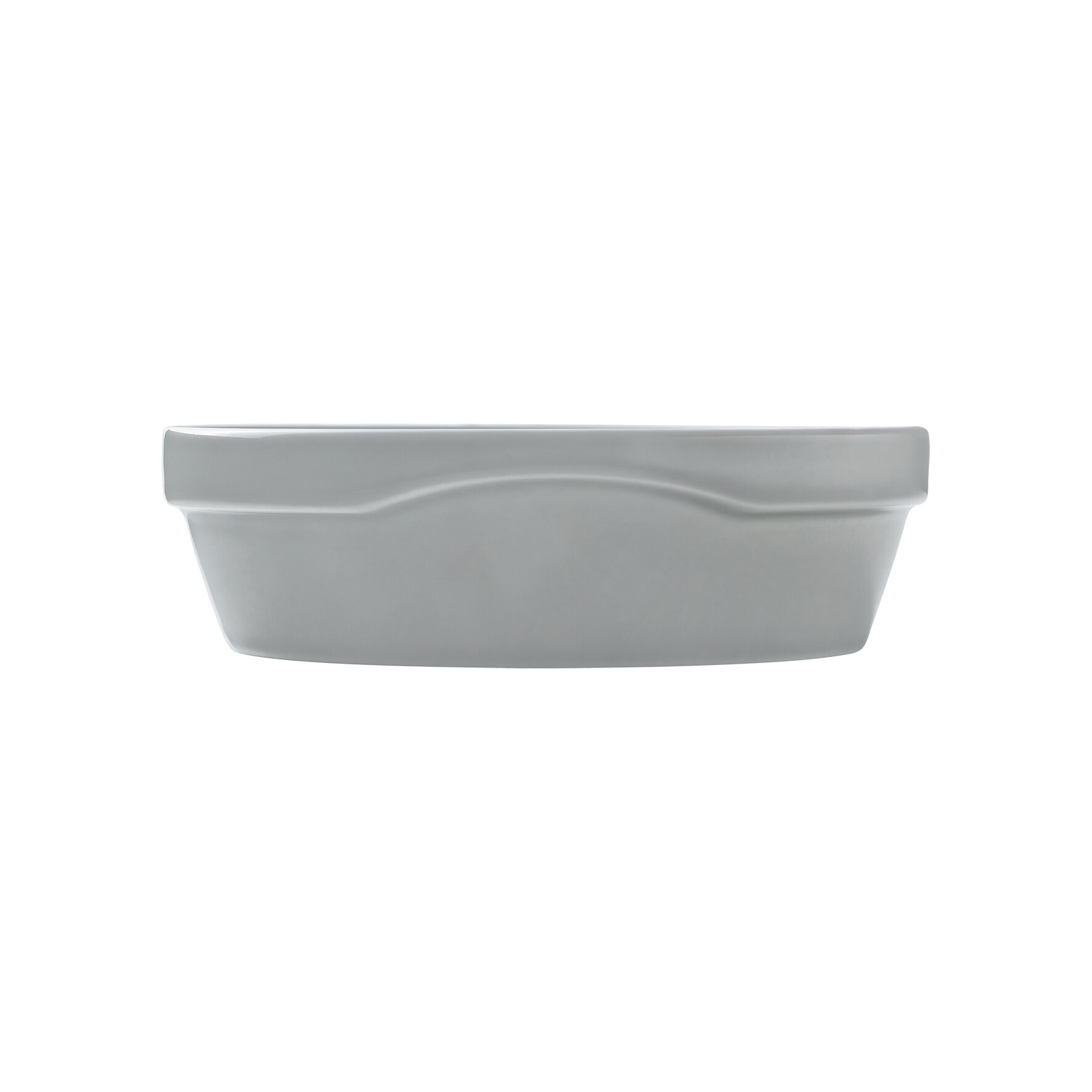 Eintopfschüssel rund planer Boden / stapelbar 174 mm / 0,90 l grau Airflow Essenta