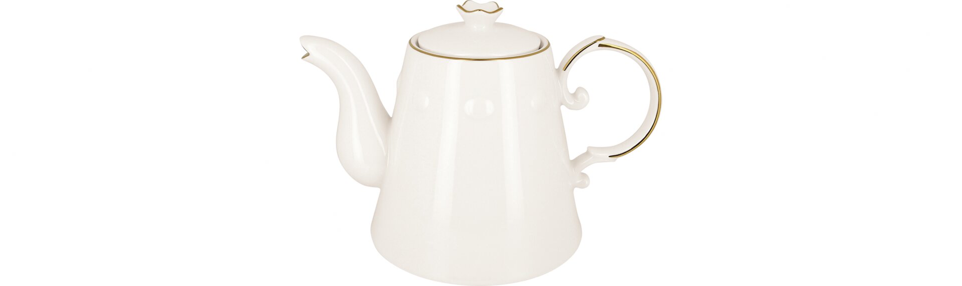 Teekanne mit Deckel Princess 95 mm / 1,50 l crème Pure Ultra