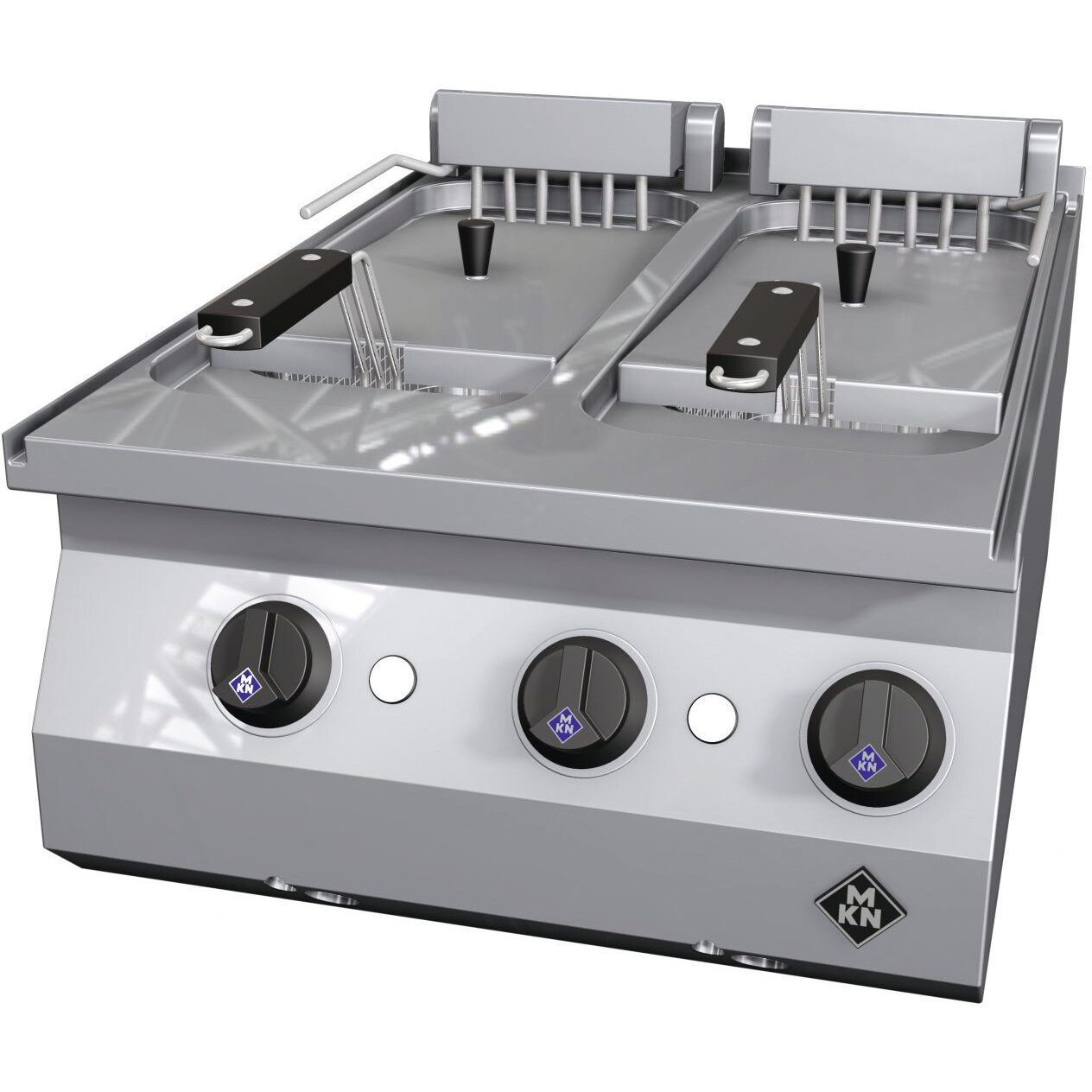 Elektro-Fritteuse 2 x 12,50 l /London II 12,00 kW /500 x 700 x 270 mm/Counter SL