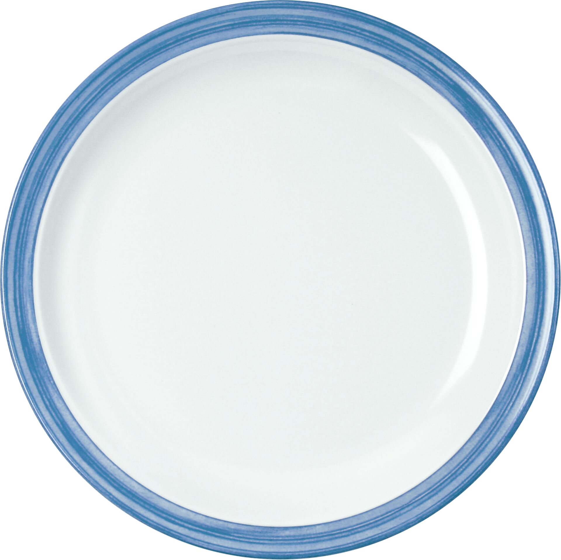 Teller flach "Colour" 23,5 cm blau