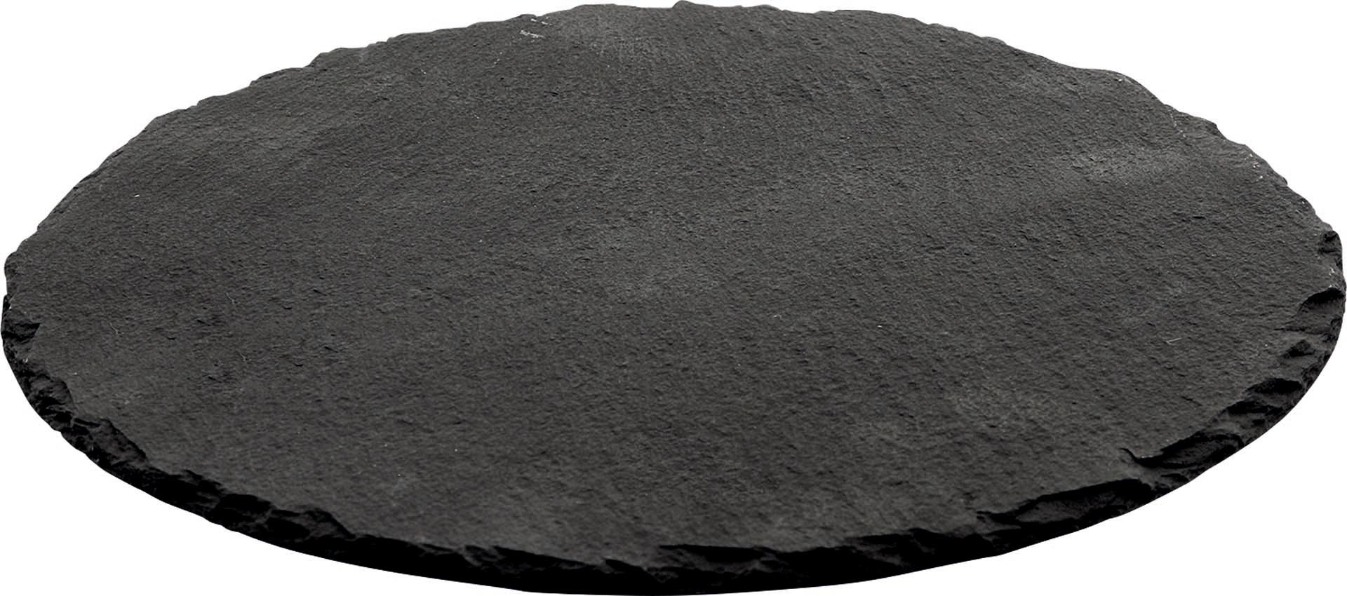 Naturschiefer-Buffetplatte rund 25 cm