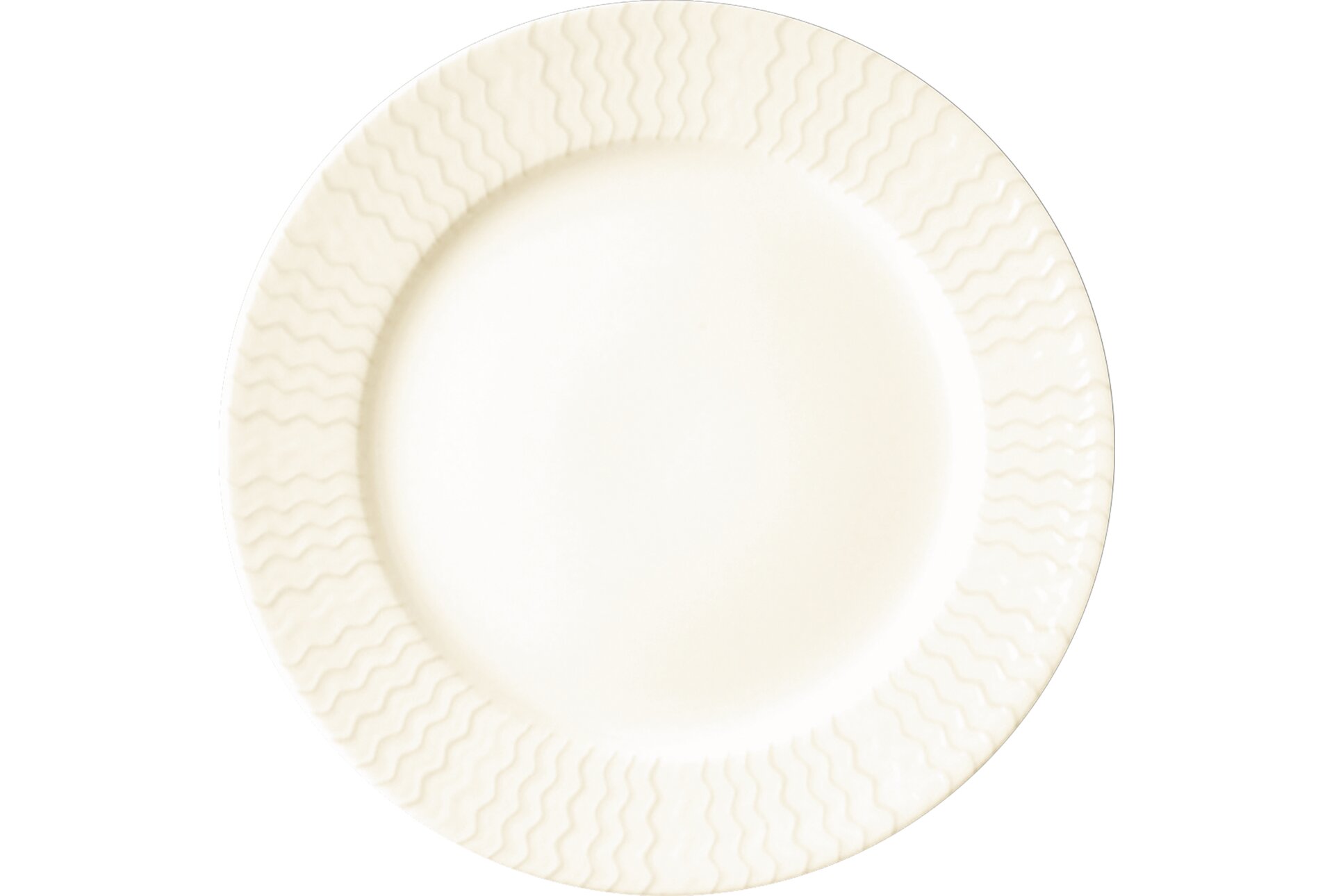 Teller flach 290 mm crème