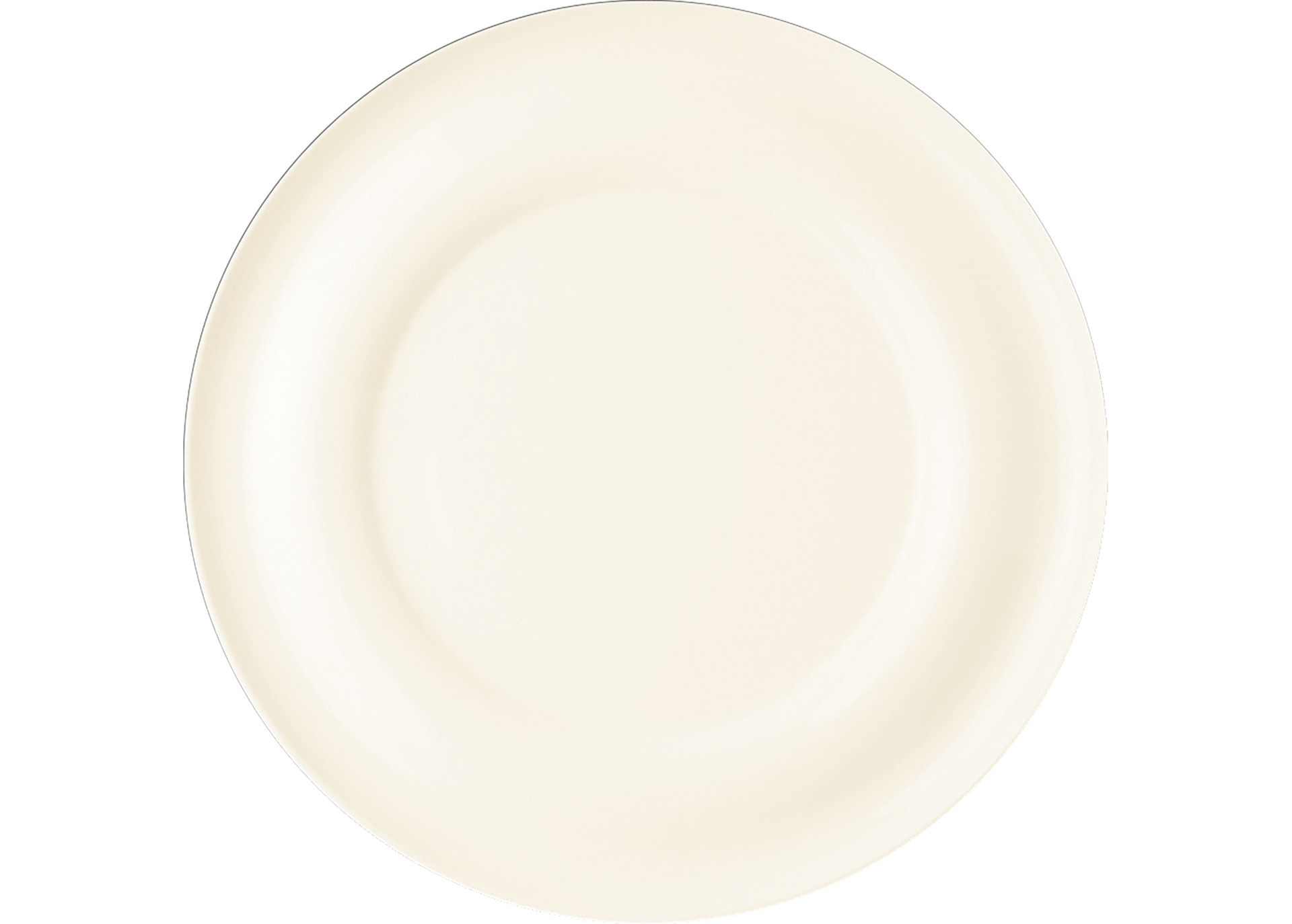 Teller flach 310 mm crème