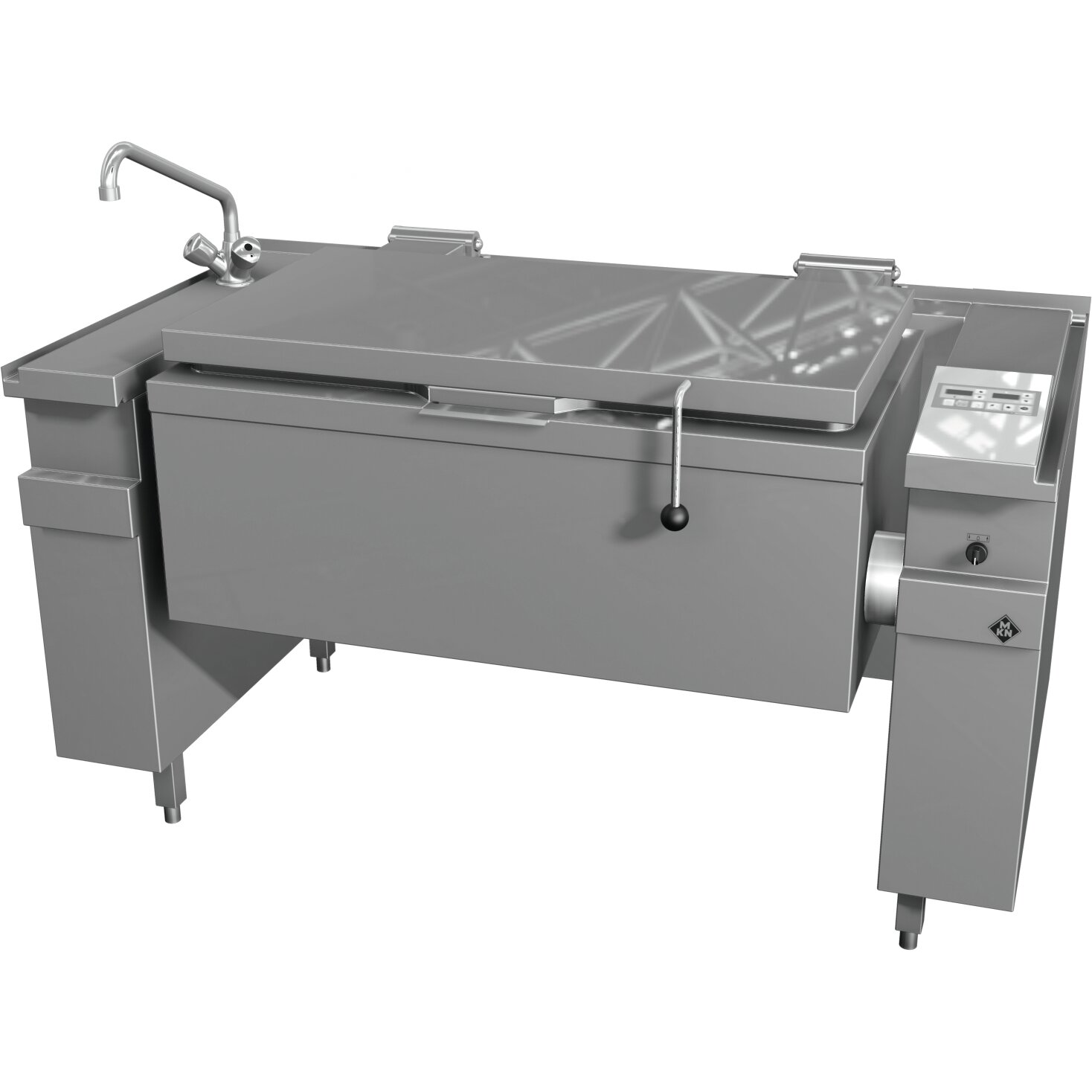 Elektro-Kipp-Braisière Magnum 94,00 l Motorkippung GN 2/1 / 210 mm tief