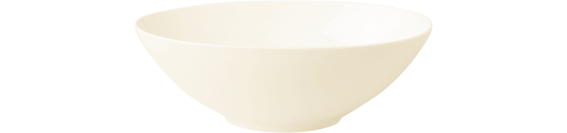 Salatschale oval 240 x 160 mm / 1,11 l creme Fine Dine