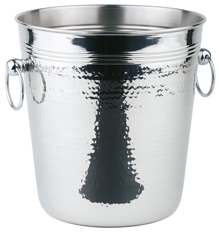 Wein- / Sektkühler 4,00 l / 210 x 210 x 215 mm hochglanzpoliert
