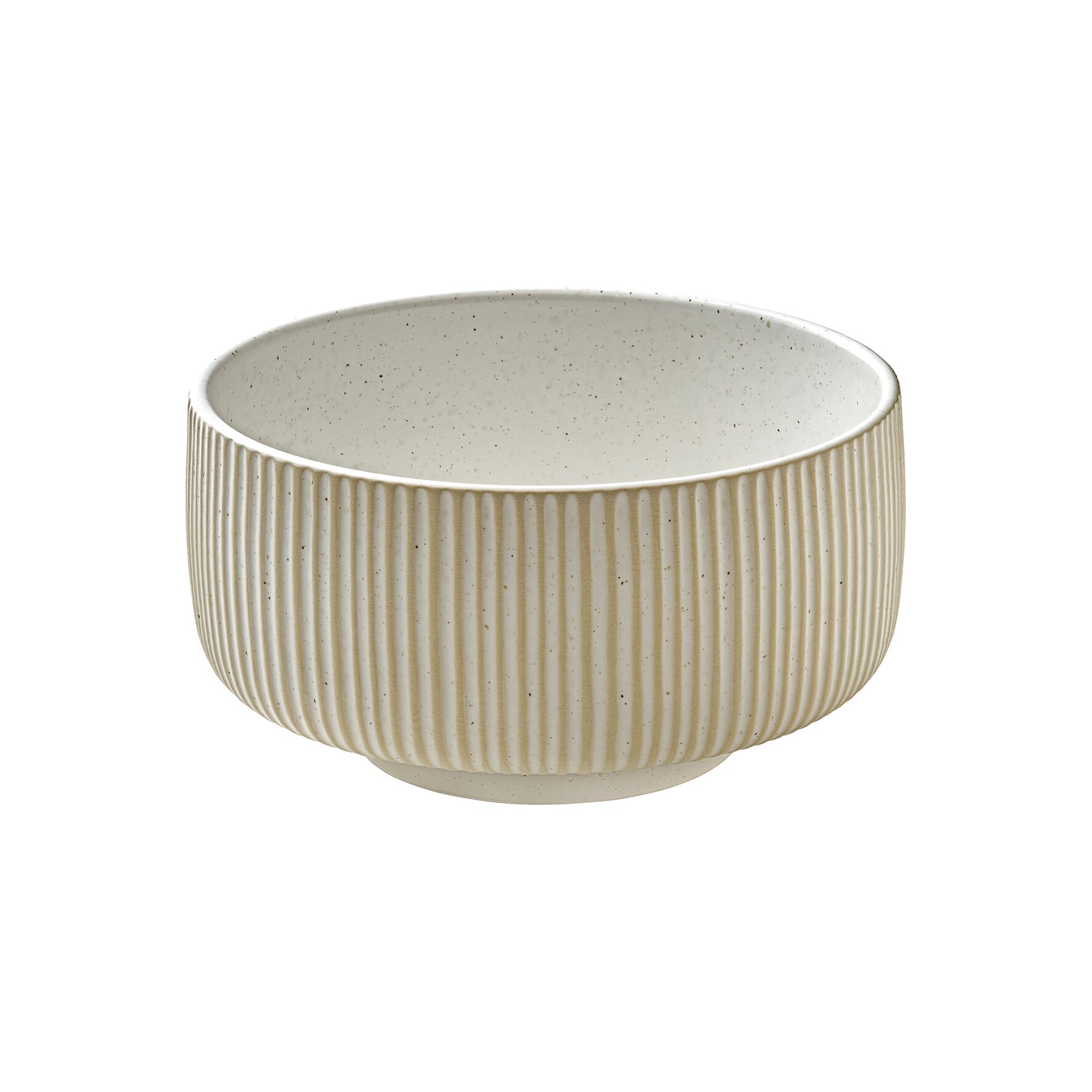 Schüssel rund Relief 150 mm / 0,88 l weiß Nara weiß