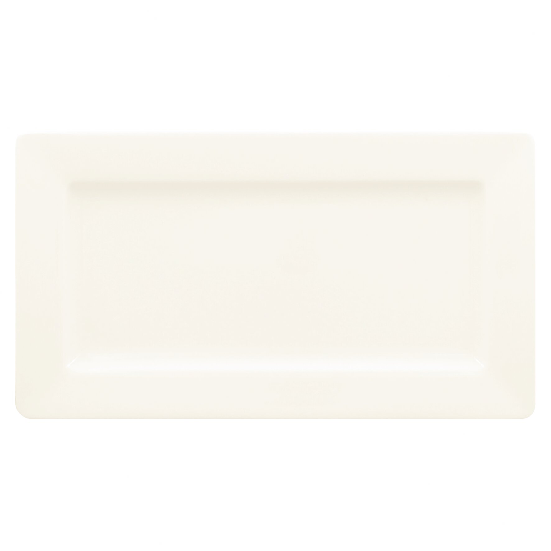Platte breit rechteckig 295 x 165 mm Ivoris weiß Core