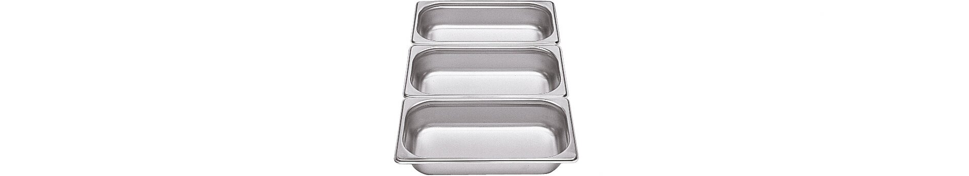 GN-Edelstahl-Einsatz GN 1/3 für Economy 2,50 l / 65 mm hoch Buffet