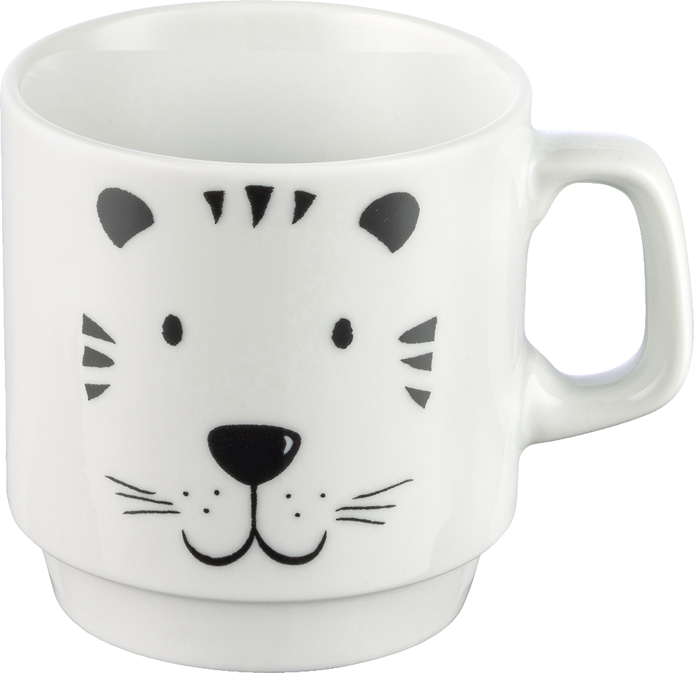 Tasse stapelbar 75 mm / 0,21 l Kids Tiger B1100