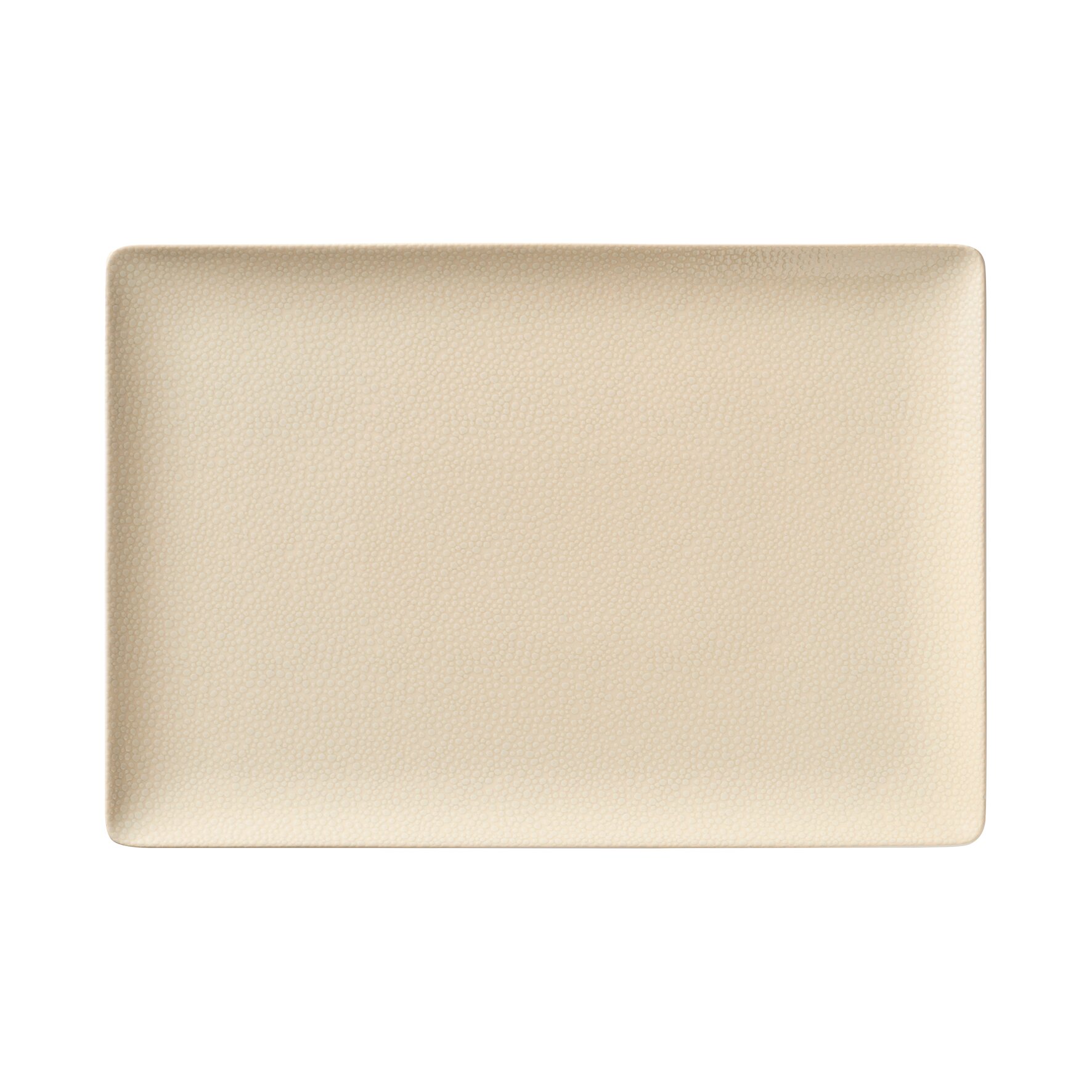 Coupplatte rechteckig 340 x 200 mm champagne