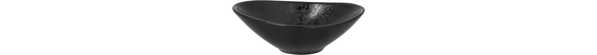 Schale shaped 100 x 75 mm / 0,06 l schwarz