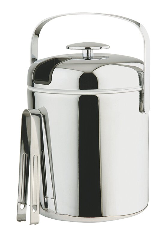 Eiseimer-Set rund mit Eiszange 1,30 l