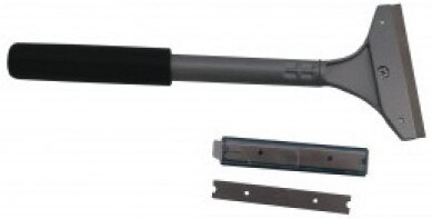 Schaber für glatte Grillplatten