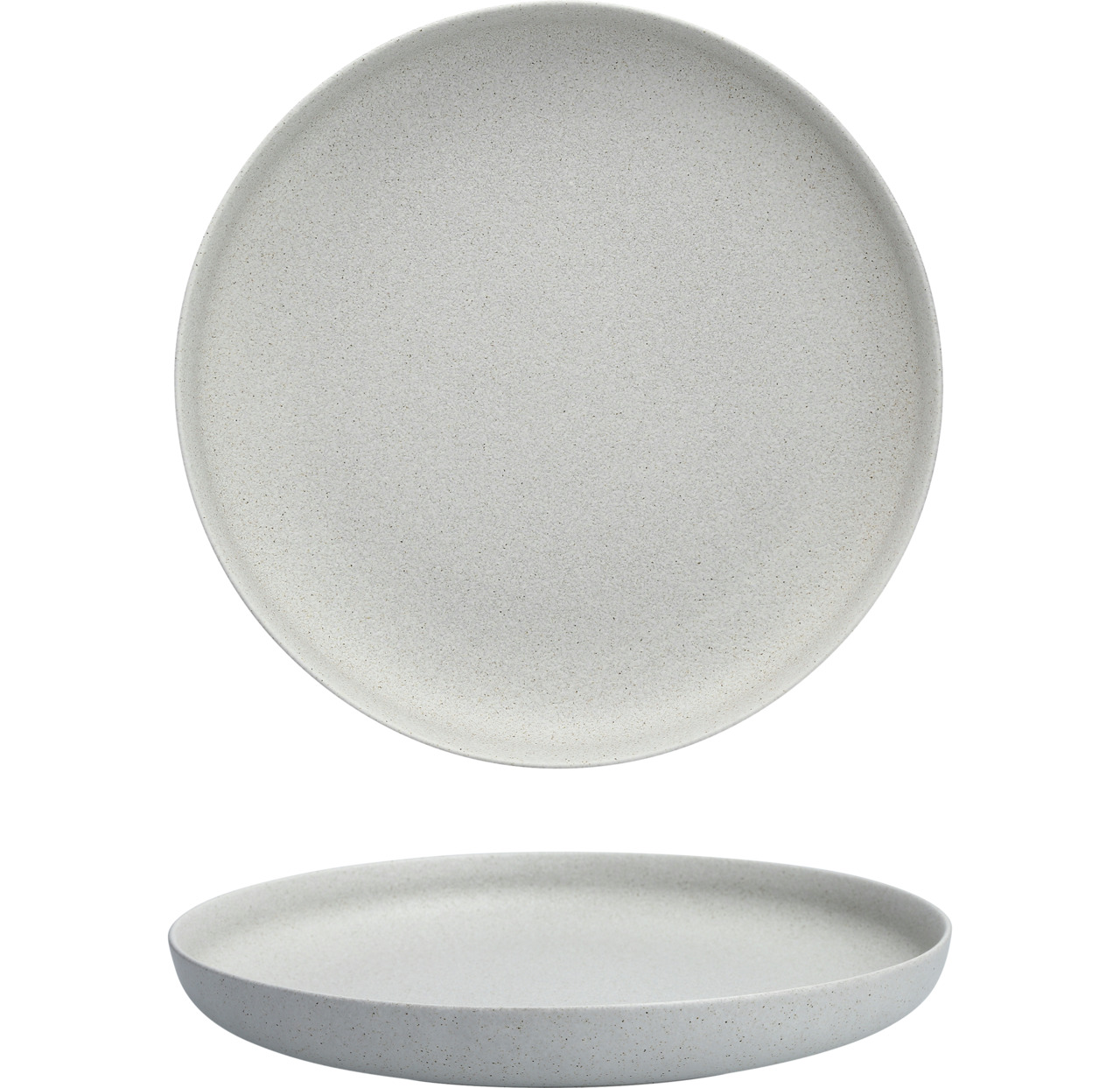 Coupeteller tief 280 mm grau Nature Light