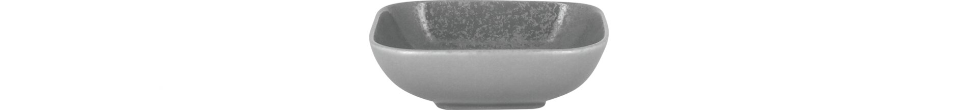 Schale quadratisch 110 x 110 mm grau