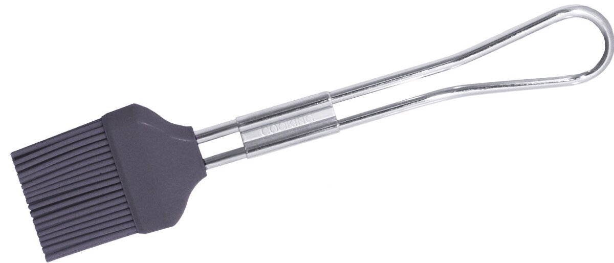 Backpinsel Silikon 210 x 40 mm hochglänzend poliert