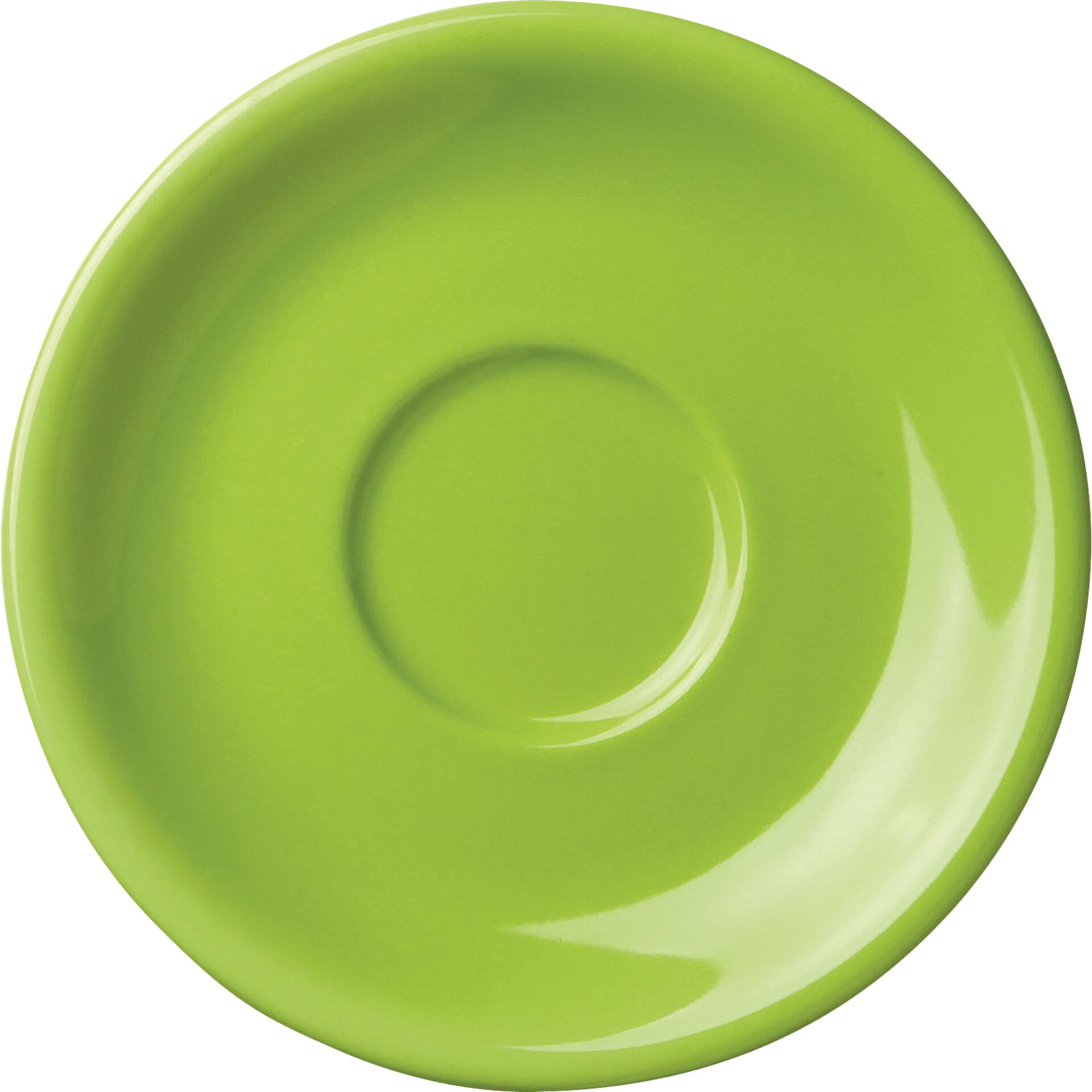 Kaffee- / Cappuccino-Untertasse "Barista" limette