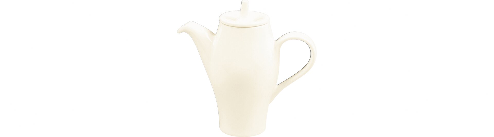 Kaffeekanne mit Deckel 0,35 l crème
