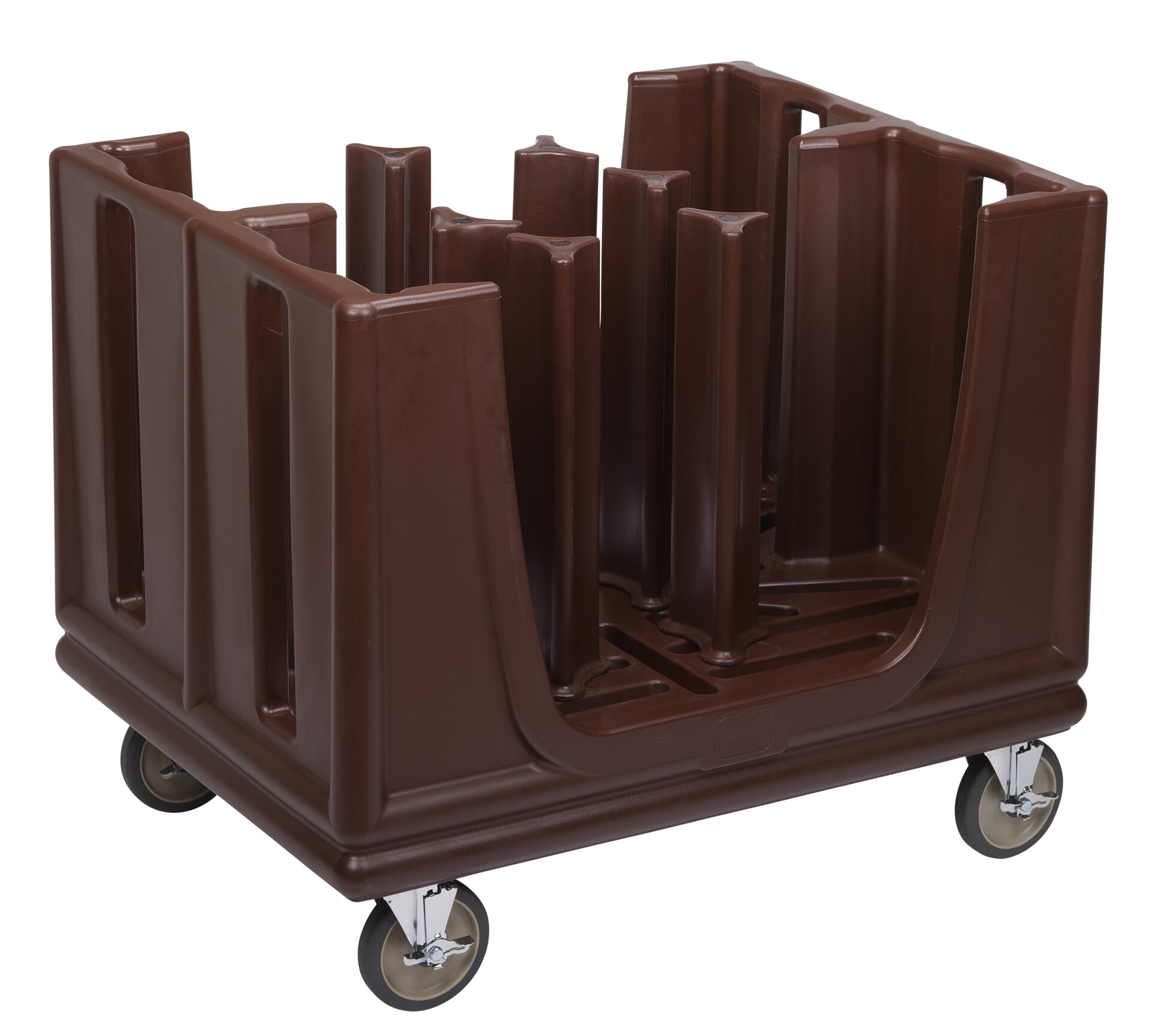 Tellerwagen 6-fach verstellbar by Cambro braun 1020 x 880 x 880 mm