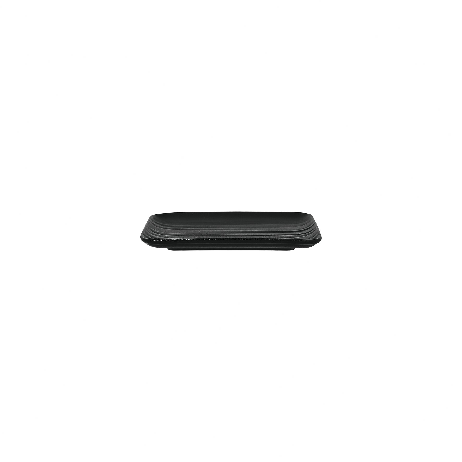 GN-Platte rechteckig mit Relief shared GN 1/6 176 x 162 mm schwarz