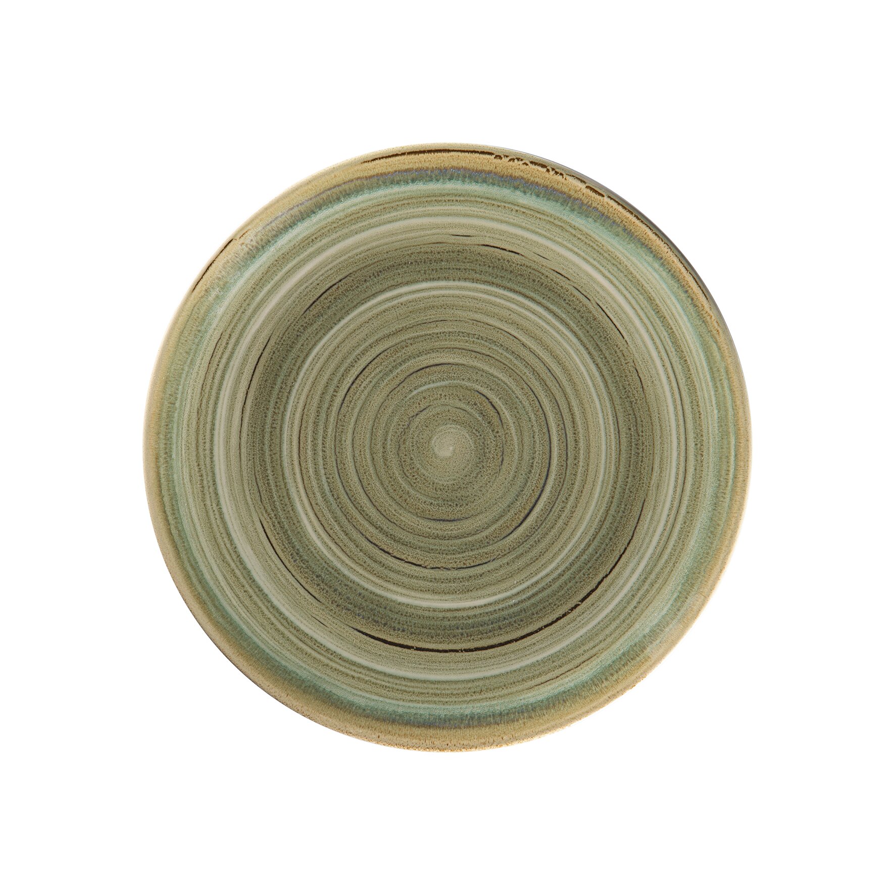 Teller flach coup 282 mm emerald green Spot Emerald Green