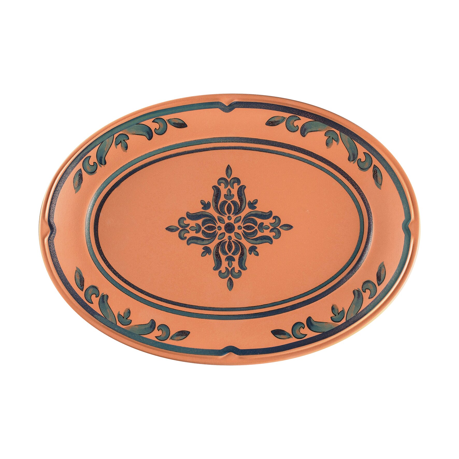 Teller oval 260 x 186 x 18 mm Tero Ostia