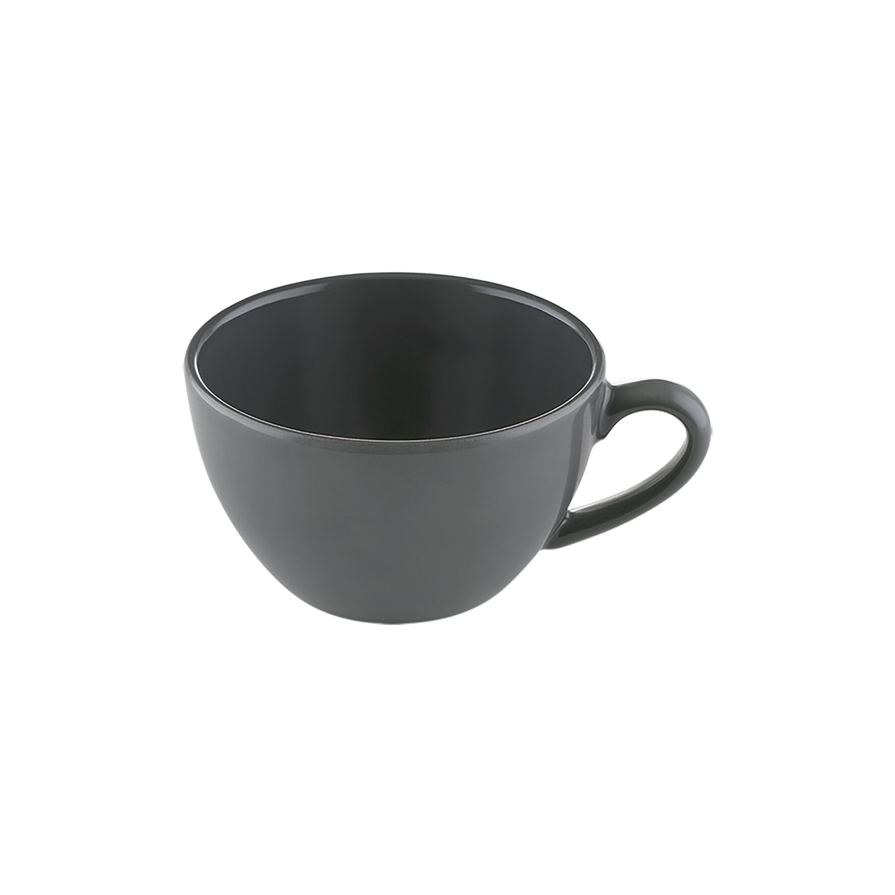 Kaffeetasse 100 mm / 0,25 l black uni