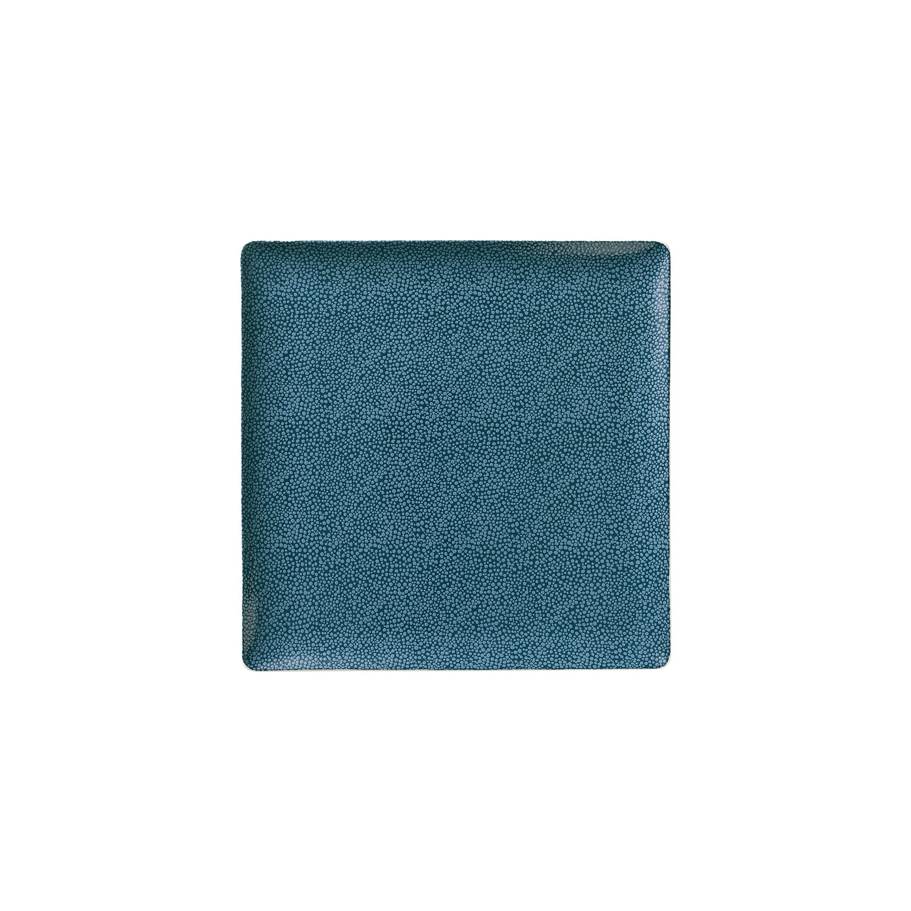 Coupteller flach quadratisch 200 x 200 mm ocean