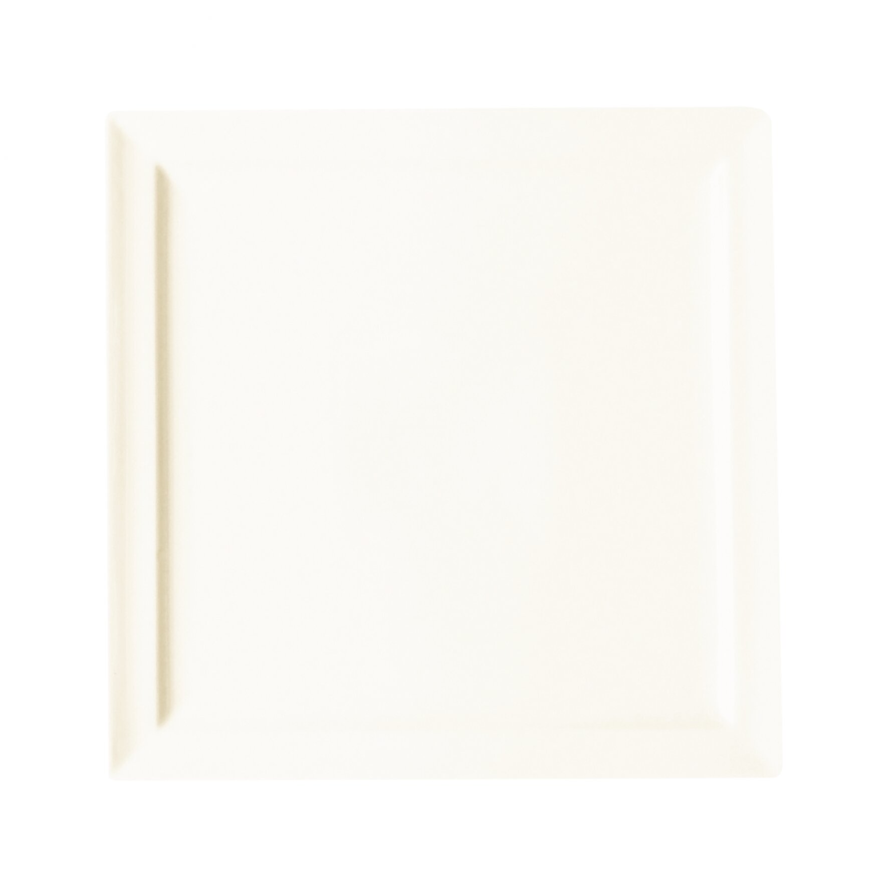 Teller flach quadratisch 300 x 300 mm creme Classic Gourmet