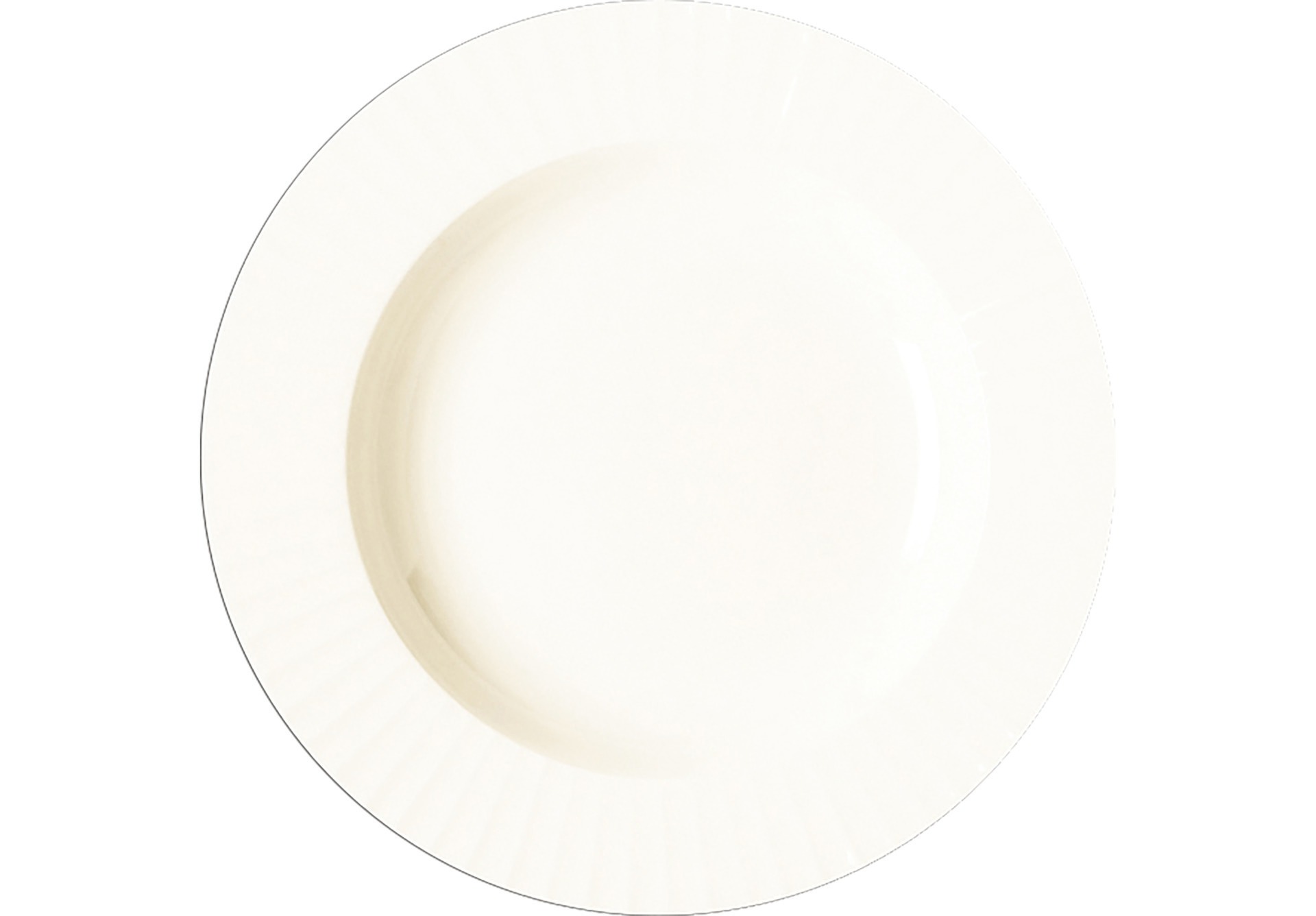 Teller tief 300 mm crème