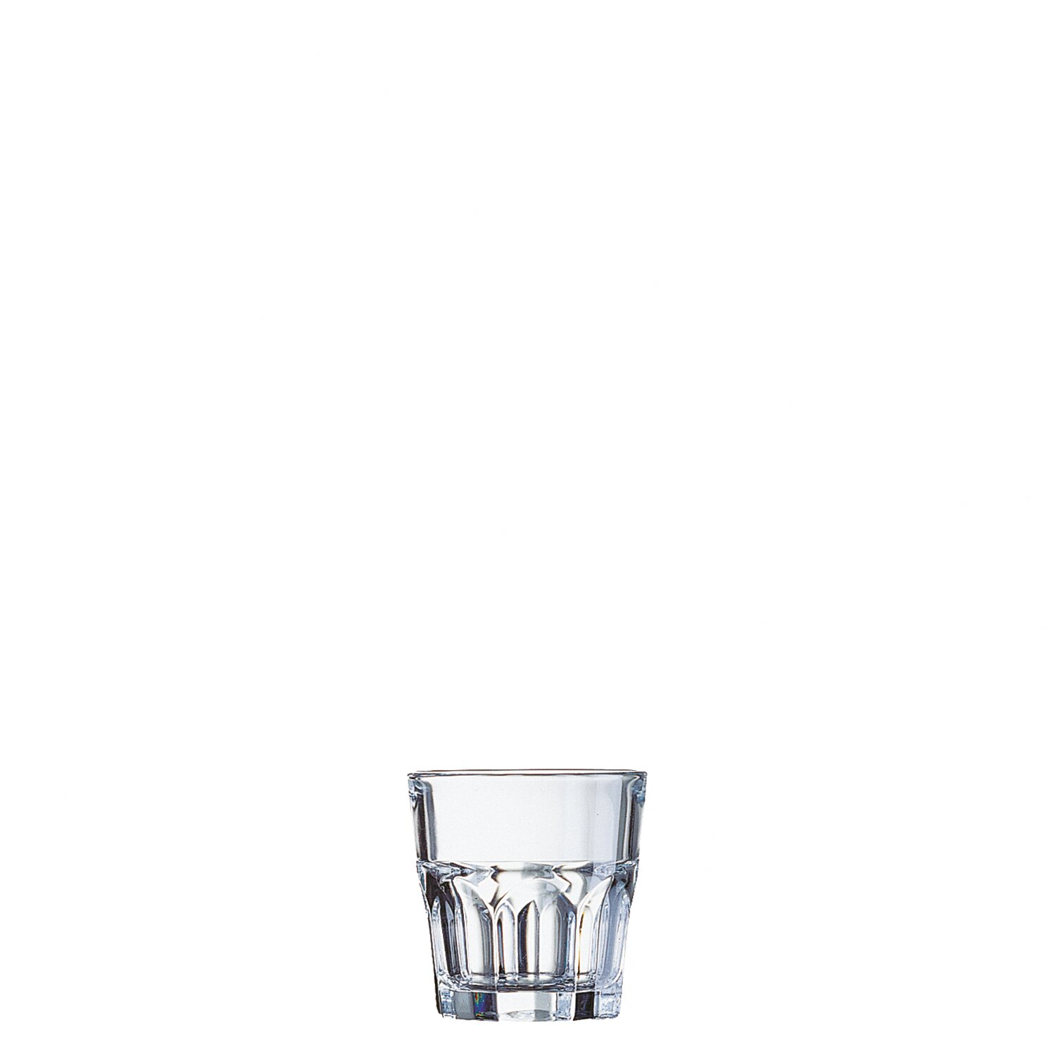 Whiskyglas stapelbar "FB16" 70 mm / 0,16 l 0,10 /-/ transparent