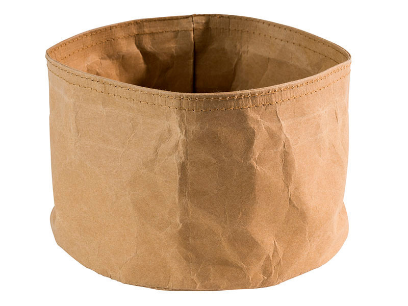 Brottasche rund 170 x 170 x 110 mm hellbraun