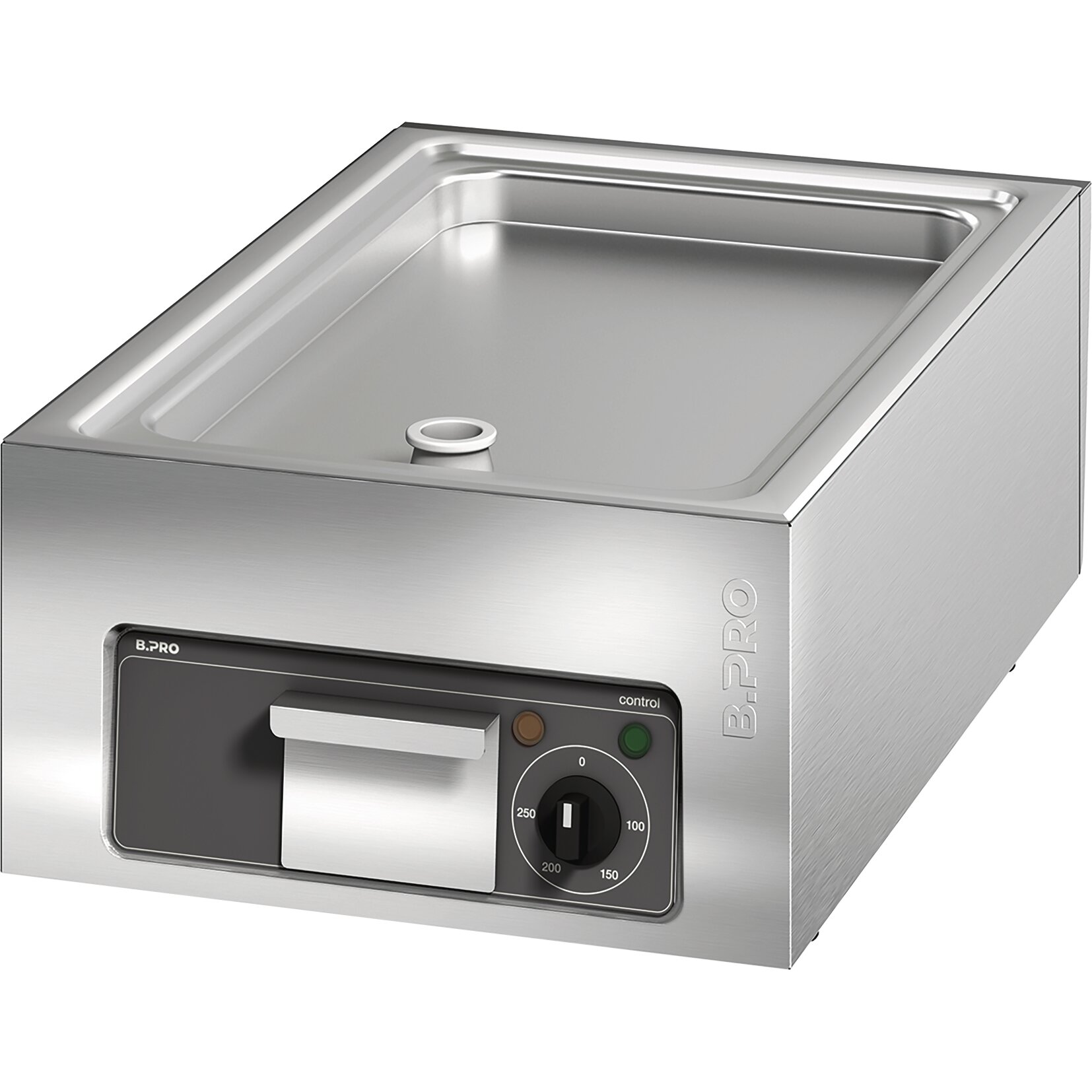 Elektro-Grillplatte glatt / Bratfläche  506 x 304 mm / Auftischgerät