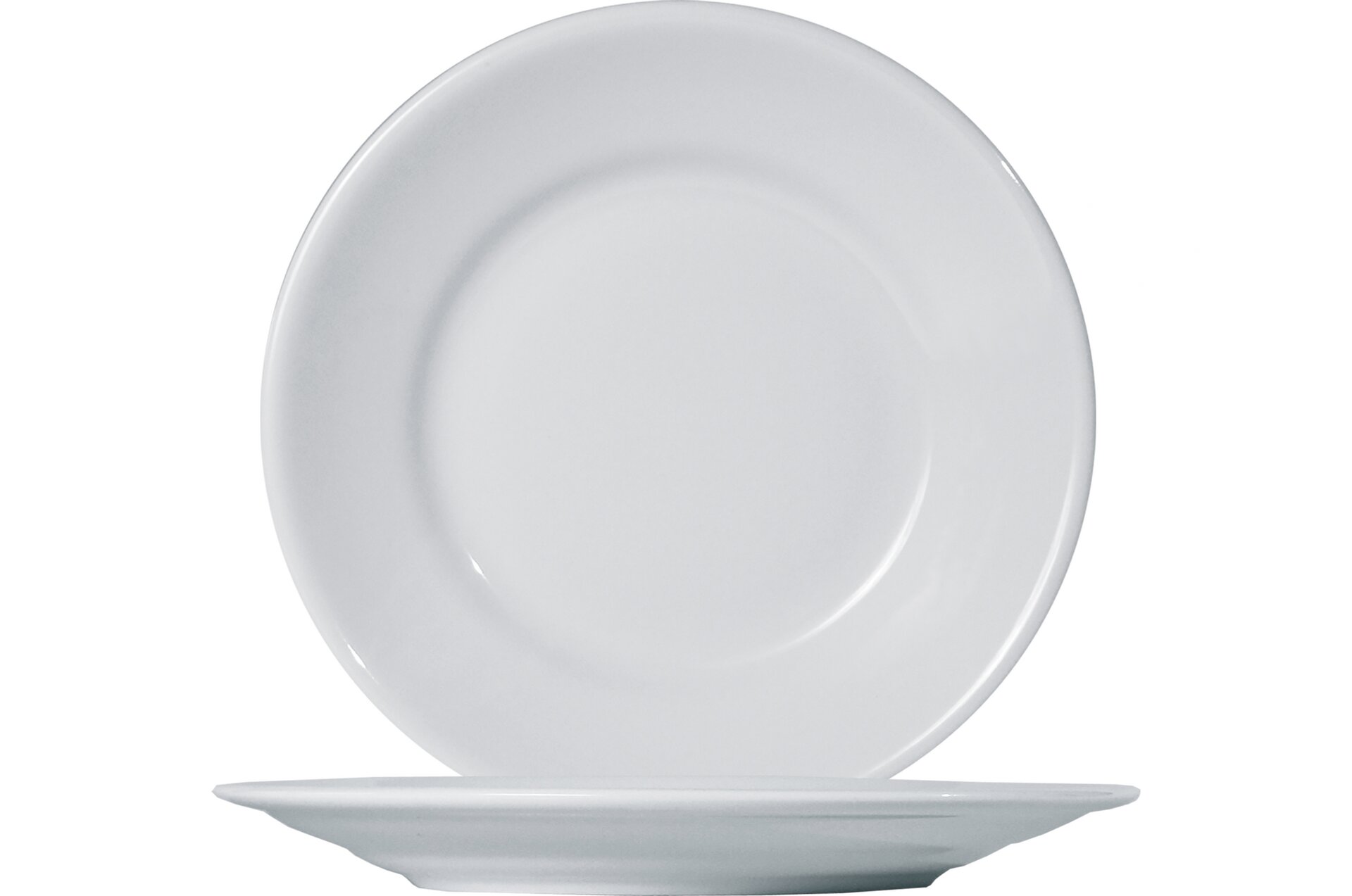 Teller flach 257 mm White Tivoli White