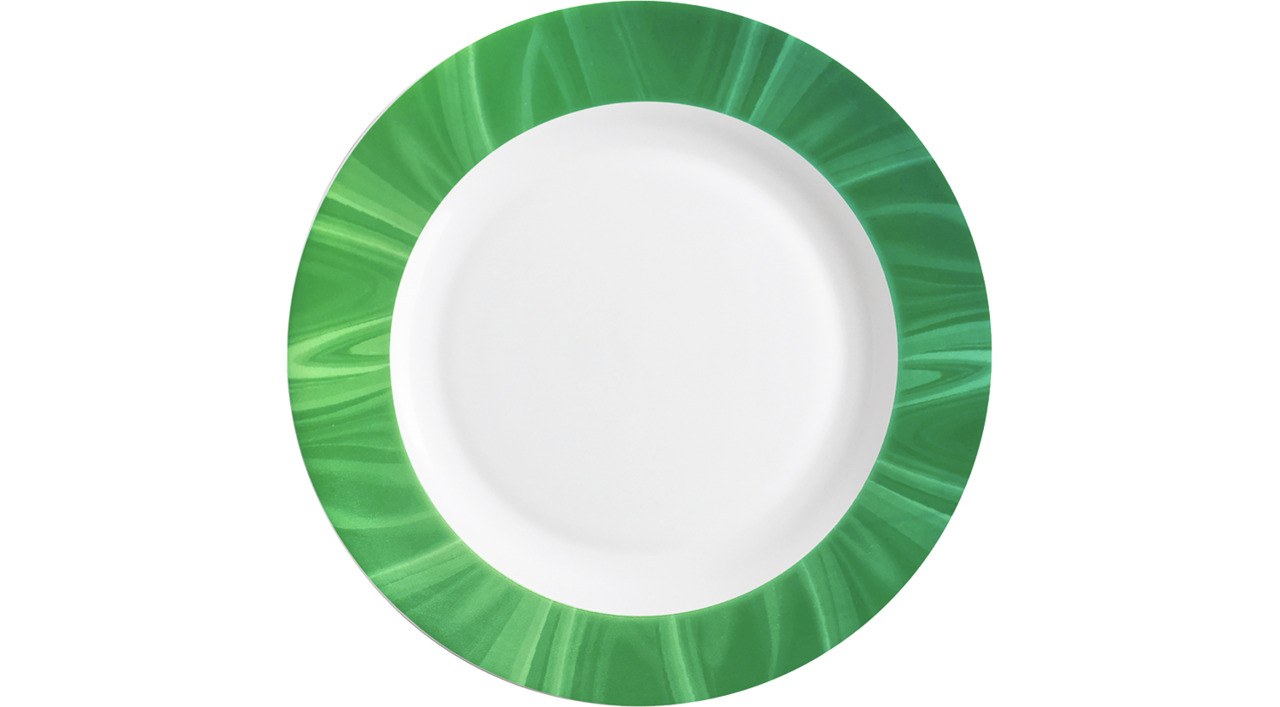 Teller flach 192 mm grün Natura Green
