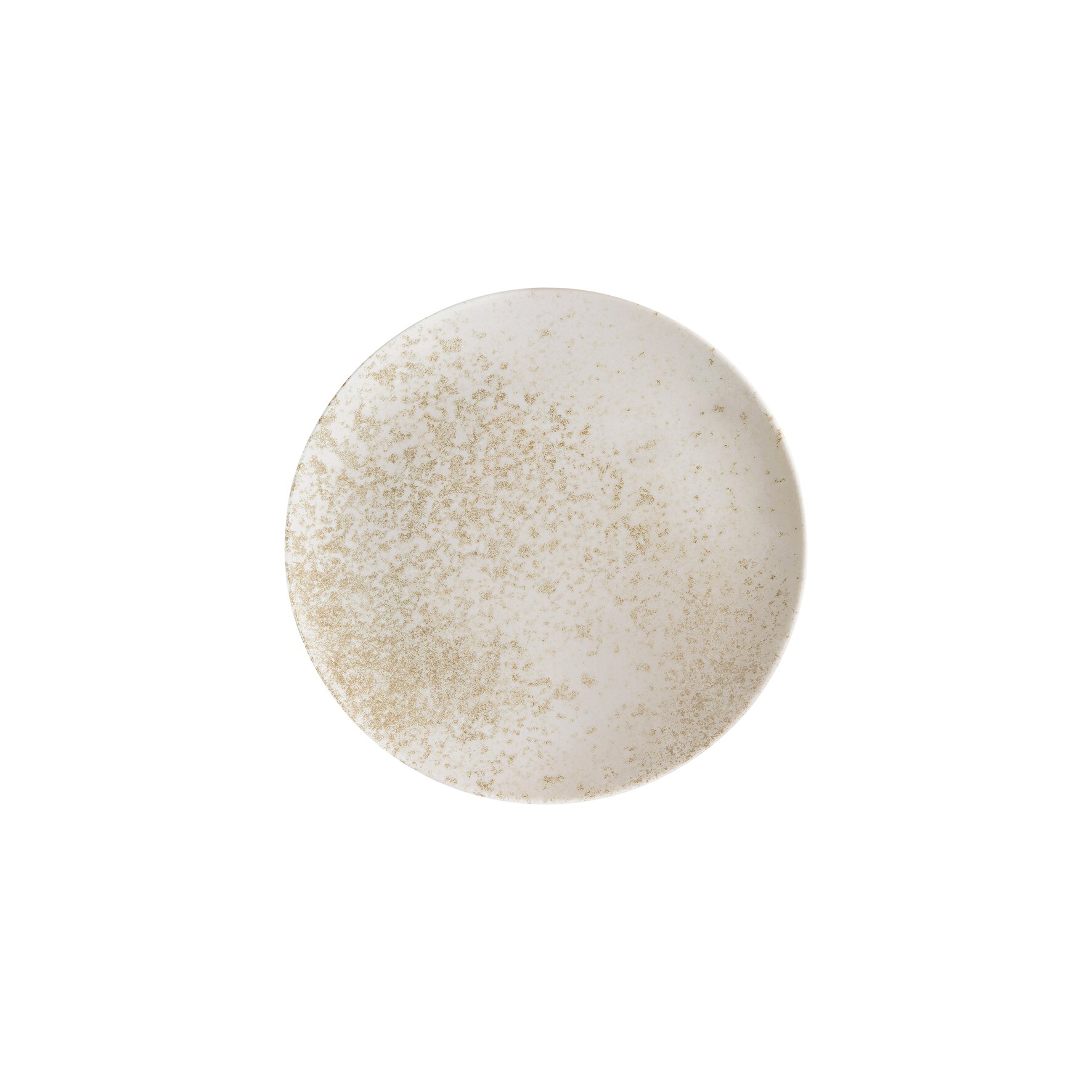 Coupteller flach rund 202 mm beige