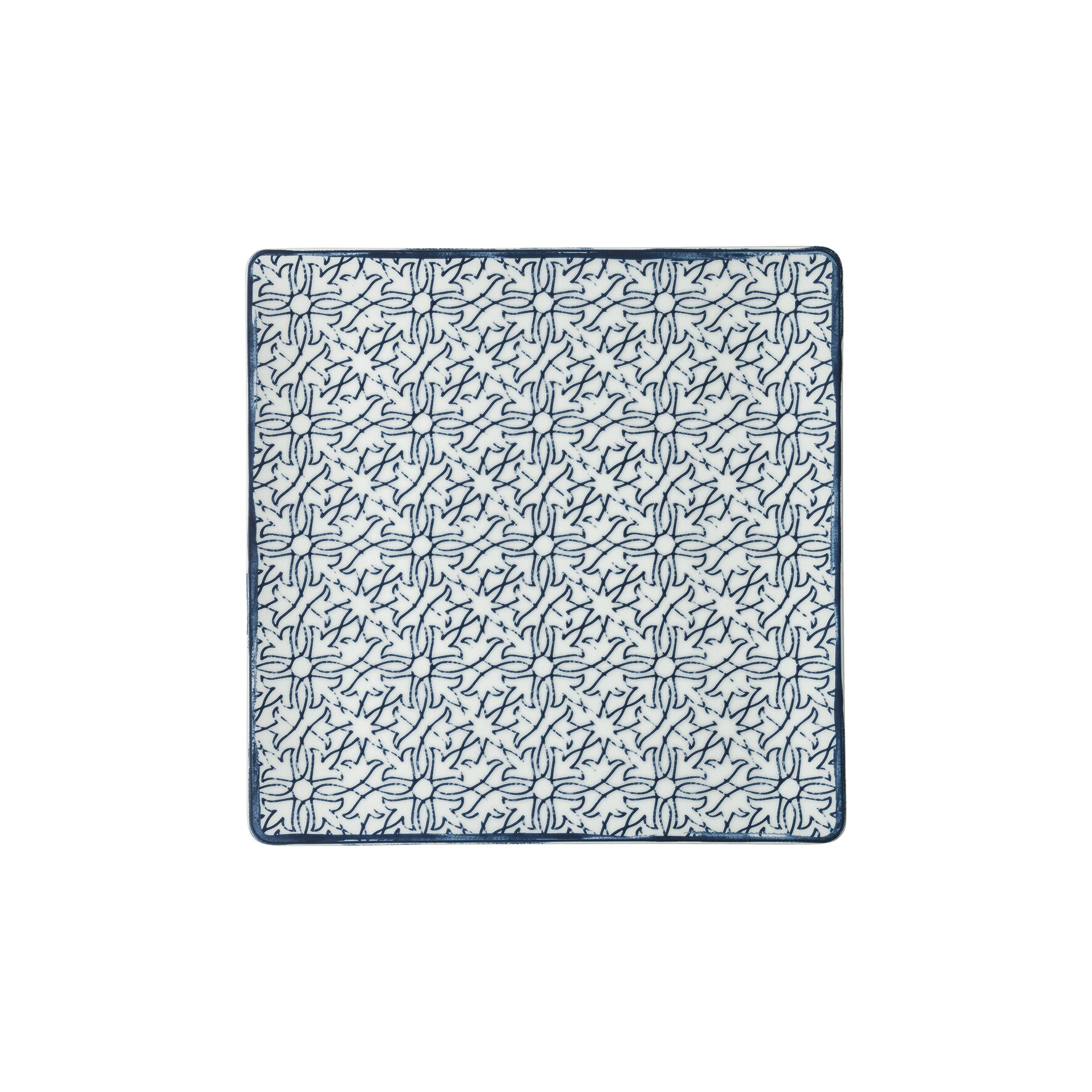 Coupteller flach eckig 205 x 205 mm Shabby Chic 5