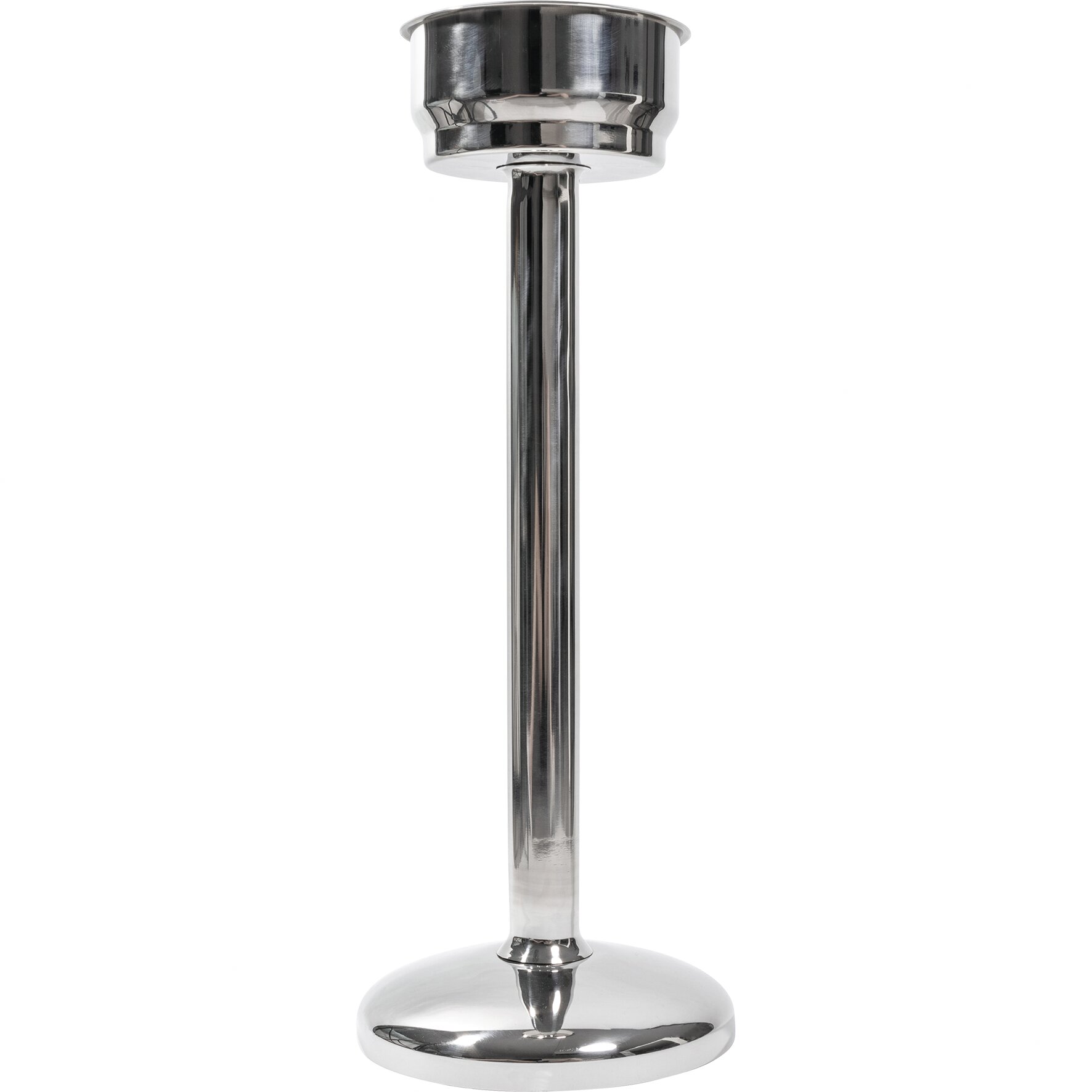 Weinkühlerständer 680 mm hoch Edelstahl Bar