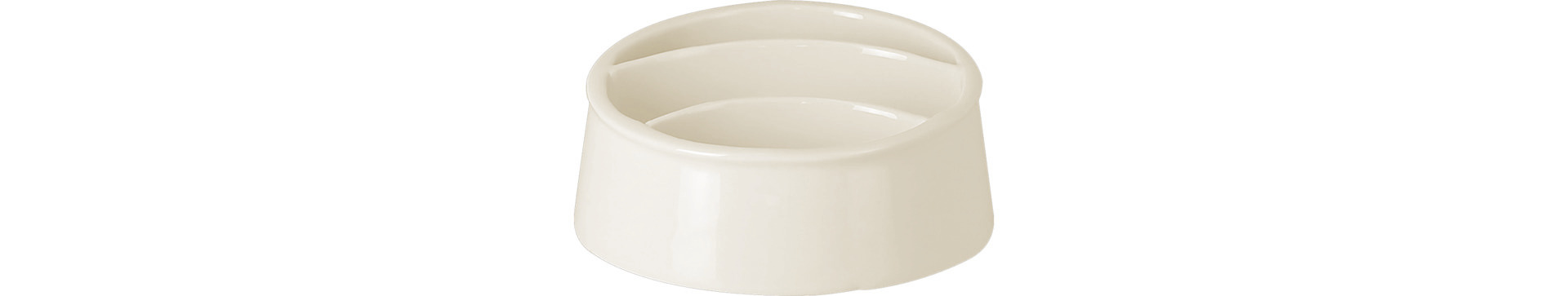 Zuckertütenschale 115 mm crème