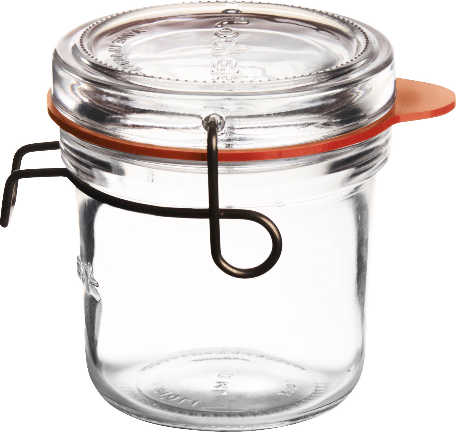 Bügelverschlussglas 0,20 l / 84 x 84 x 97 mm Twist & Snap